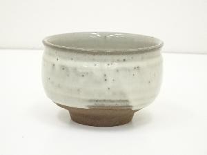 雅司造　白釉茶碗